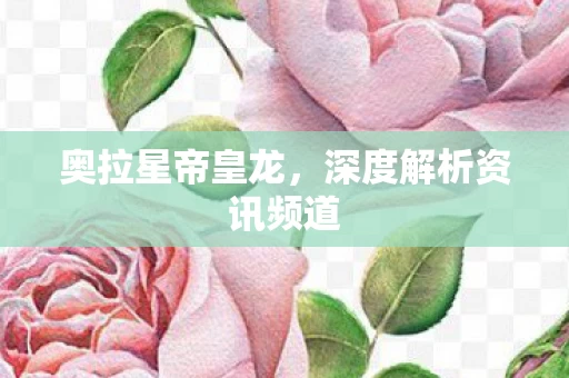深度解析资讯频道图片