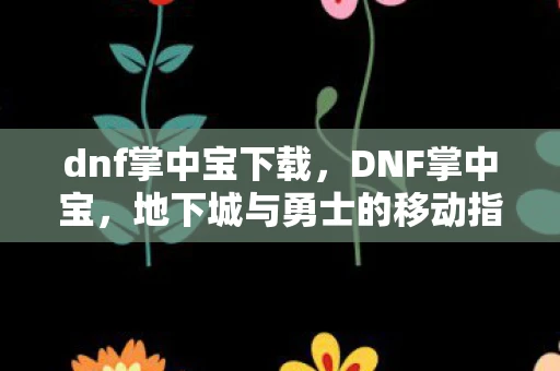 dnf掌中宝下载，DNF掌中宝，地下城与勇士的移动指南