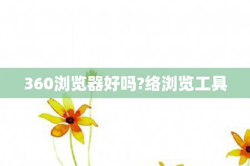 360浏览器好吗?络浏览工具