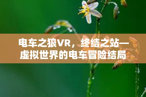 虚拟世界的电车冒险结局图片