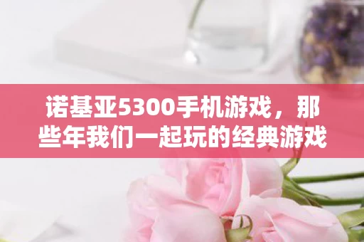 那些年我们一起玩的经典游戏图片