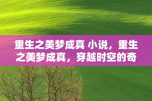 重生之美梦成真 小说,重生之美梦成真,穿越时空的奇幻游戏之旅 重生之美梦成真 小说,重生之美梦成真,穿越时空的奇幻游戏之旅