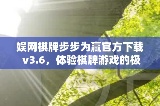 娱网棋牌步步为赢官方下载 v3图片