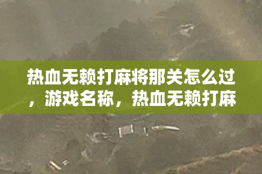 热血无赖打麻将那关怎么过，游戏名称，热血无赖打麻将资讯频道