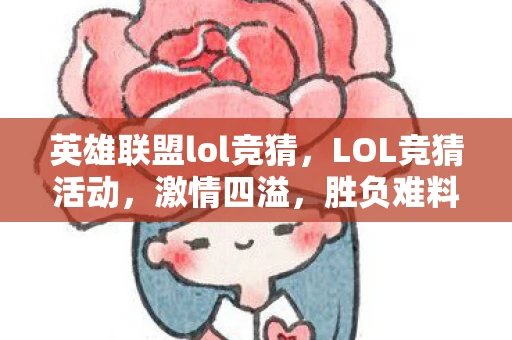 英雄联盟lol竞猜,LOL竞猜活动,激情四溢,胜负难料 英雄联盟lol竞猜,LOL竞猜活动,激情四溢,胜负难料