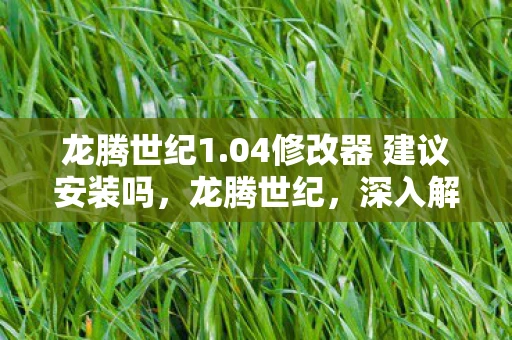 龙腾世纪1.04修改器 建议安装吗，龙腾世纪，深入解析1.04修改器及其使用建议