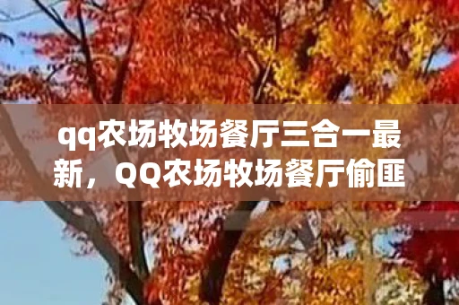 qq农场牧场餐厅三合一最新，QQ农场牧场餐厅偷匪三合一，偷盗与经营的独特结合