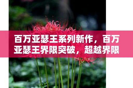 百万亚瑟王系列新作,百万亚瑟王界限突破,超越界限的力量与策略重塑手游世界 百万亚瑟王系列新作,百万亚瑟王界限突破,超越界限的力量与策略重塑手游世界