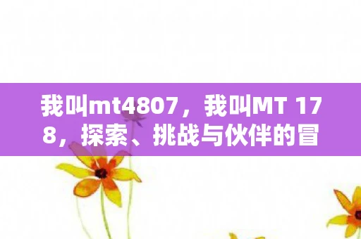 我叫mt4807,我叫MT 178,探索、挑战与伙伴的冒险之旅 我叫mt4807,我叫MT 178,探索、挑战与伙伴的冒险之旅