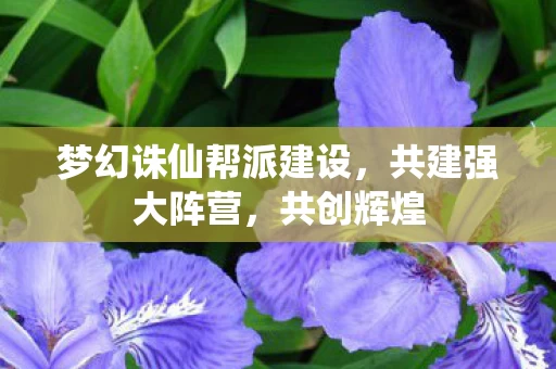 梦幻诛仙帮派建设图片