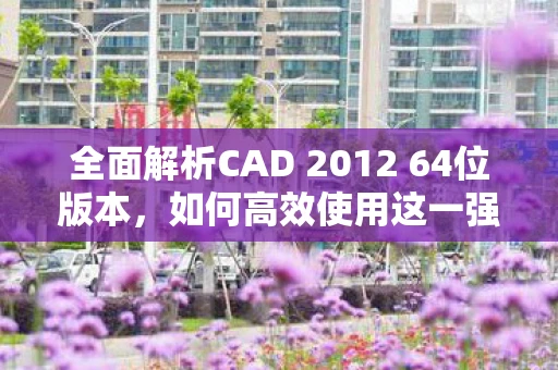 全面解析CAD 2012 64位版本,如何高效使用这一强大工具 全面解析CAD 2012 64位版本,如何高效使用这一强大工具
