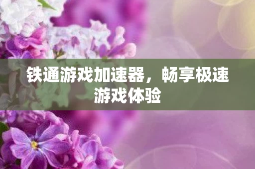 畅享极速游戏体验图片