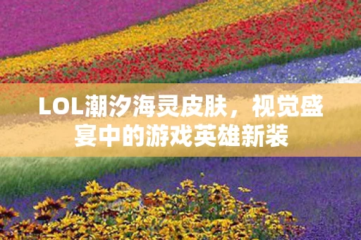 视觉盛宴中的游戏英雄新装图片