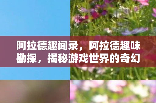 阿拉德趣闻录,阿拉德趣味勘探,揭秘游戏世界的奇幻之旅 阿拉德趣闻录,阿拉德趣味勘探,揭秘游戏世界的奇幻之旅