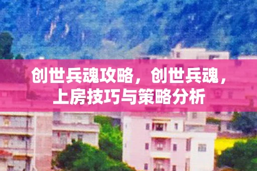 创世兵魂攻略,创世兵魂,上房技巧与策略分析 创世兵魂攻略,创世兵魂,上房技巧与策略分析