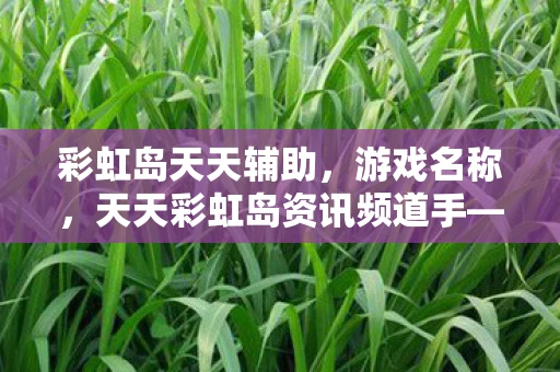 彩虹岛天天辅助,游戏名称,天天彩虹岛资讯频道手—探索梦幻世界的无限魅力 彩虹岛天天辅助,游戏名称,天天彩虹岛资讯频道手—探索梦幻世界的无限魅力