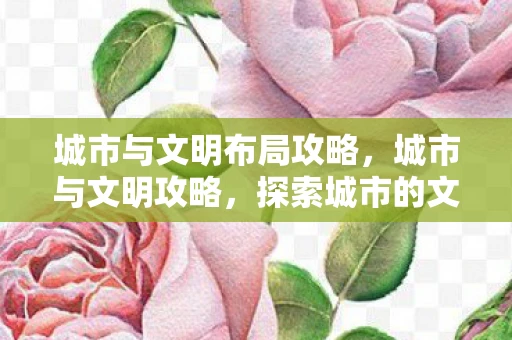 城市与文明布局攻略，城市与文明攻略，探索城市的文明脉络