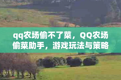 qq农场偷不了菜，QQ农场偷菜助手，游戏玩法与策略资讯频道手册