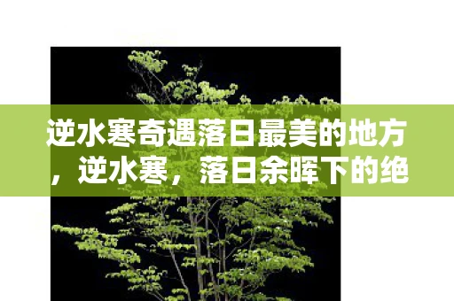 逆水寒奇遇落日最美的地方，逆水寒，落日余晖下的绝美秘境