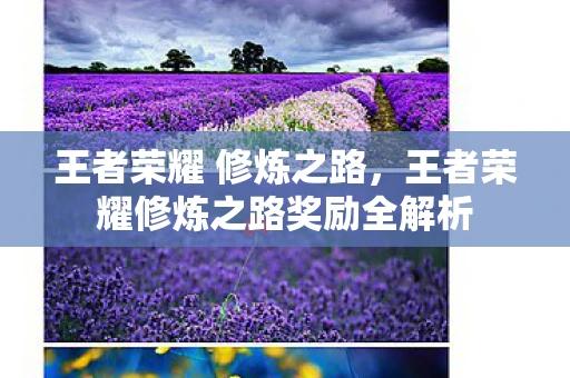 王者荣耀 修炼之路,王者荣耀修炼之路奖励全解析 王者荣耀 修炼之路,王者荣耀修炼之路奖励全解析