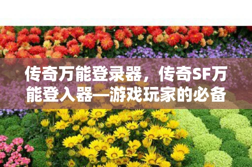 传奇万能登录器,传奇SF万能登入器—游戏玩家的必备利器 传奇万能登录器,传奇SF万能登入器—游戏玩家的必备利器