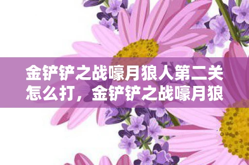 金铲铲之战嚎月狼人第二关怎么打，金铲铲之战嚎月狼人第二关攻略及挑战解析