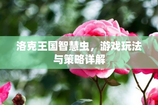 游戏玩法与策略详解图片