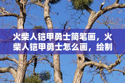 火柴人铠甲勇士简笔画，火柴人铠甲勇士怎么画，绘制火柴人铠甲勇士的指南与游戏世界的探索