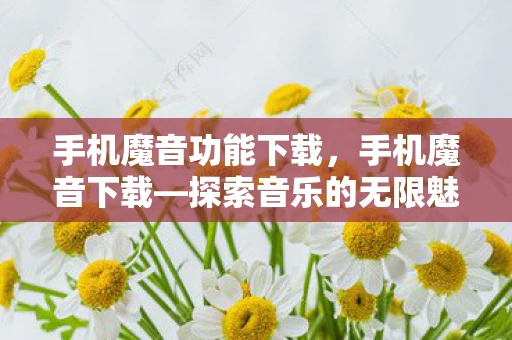 手机魔音功能下载，手机魔音下载—探索音乐的无限魅力