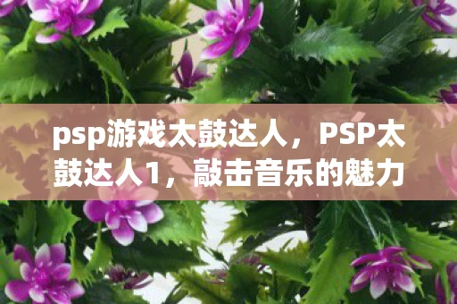 psp游戏太鼓达人,PSP太鼓达人1,敲击音乐的魅力之旅 psp游戏太鼓达人,PSP太鼓达人1,敲击音乐的魅力之旅