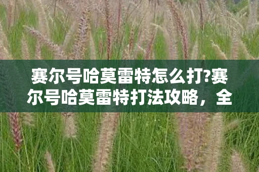 赛尔号哈莫雷特怎么打?赛尔号哈莫雷特打法攻略，全面解析战斗策略