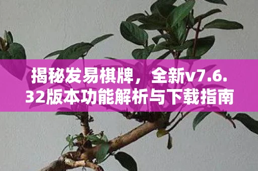 揭秘发易棋牌，全新v7.6.32版本功能解析与下载指南