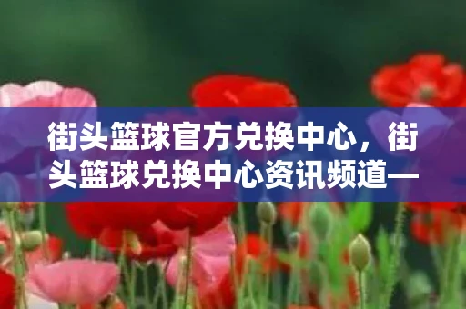 街头篮球官方兑换中心，街头篮球兑换中心资讯频道—最新动态与福利一网打尽