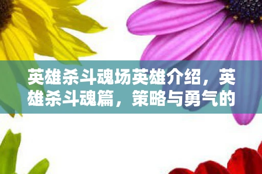 英雄杀斗魂场英雄介绍，英雄杀斗魂篇，策略与勇气的完美结合—如何玩转英雄杀斗魂篇？