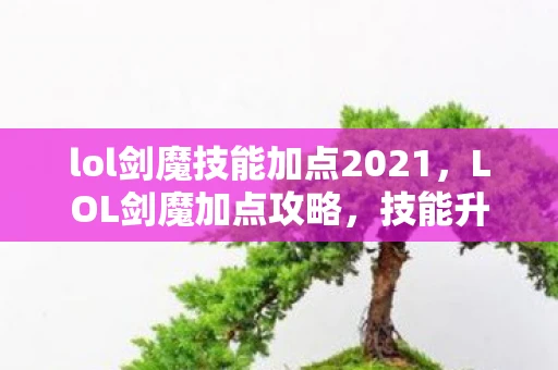 lol剑魔技能加点2021，LOL剑魔加点攻略，技能升级顺序与策略