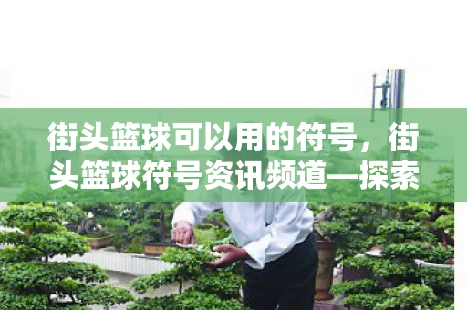 街头篮球可以用的符号，街头篮球符号资讯频道—探索游戏内外的符号世界