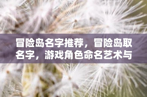 冒险岛名字推荐,冒险岛取名字,游戏角色命名艺术与策略 冒险岛名字推荐,冒险岛取名字,游戏角色命名艺术与策略