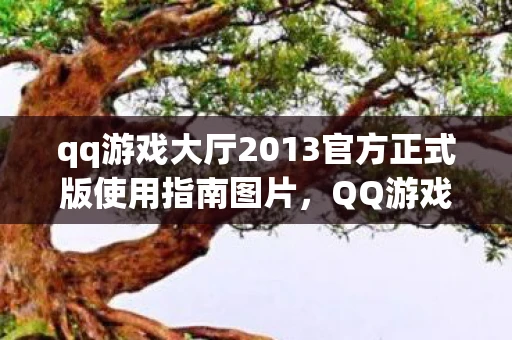 qq游戏大厅2013官方正式版使用指南图片，QQ游戏大厅2013官方正式版使用指南