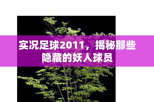 揭秘那些隐藏的妖人球员图片