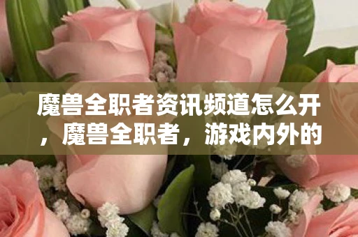 魔兽全职者资讯频道怎么开，魔兽全职者，游戏内外的那些事