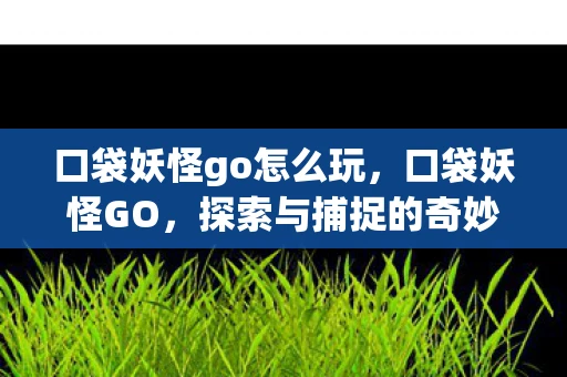 口袋妖怪go怎么玩,口袋妖怪GO,探索与捕捉的奇妙之旅 口袋妖怪go怎么玩,口袋妖怪GO,探索与捕捉的奇妙之旅