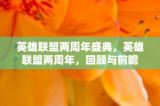 英雄联盟两周年盛典，英雄联盟两周年，回顾与前瞻