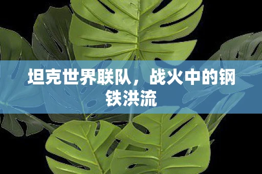 坦克世界联队,战火中的钢铁洪流 坦克世界联队,战火中的钢铁洪流