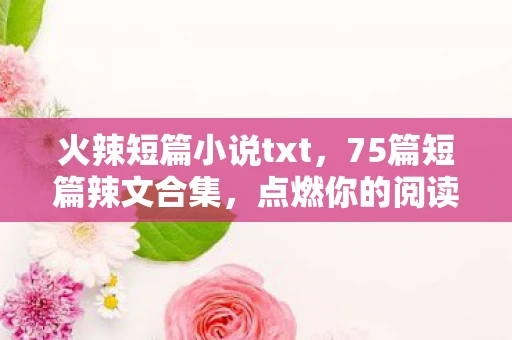 火辣短篇小说txt，75篇短篇辣文合集，点燃你的阅读激情