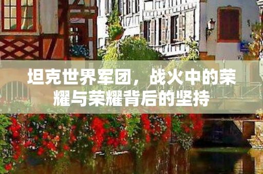 坦克世界军团，战火中的荣耀与荣耀背后的坚持