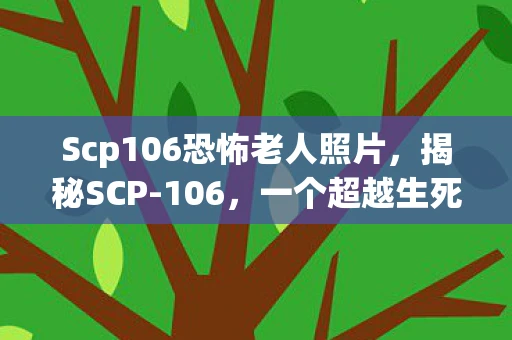 Scp106恐怖老人照片,揭秘SCP-106,一个超越生死的恐怖存在 Scp106恐怖老人照片,揭秘SCP-106,一个超越生死的恐怖存在