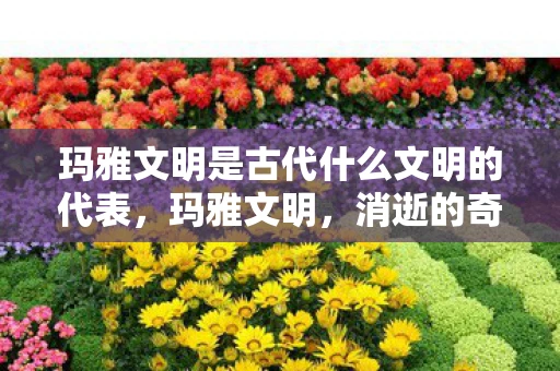 玛雅文明是古代什么文明的代表,玛雅文明,消逝的奇迹与未解之谜 玛雅文明是古代什么文明的代表,玛雅文明,消逝的奇迹与未解之谜