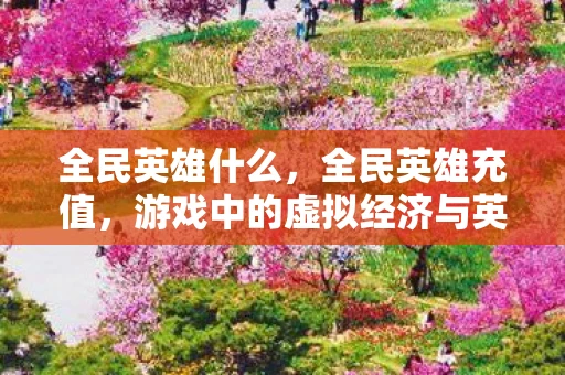 全民英雄什么，全民英雄充值，游戏中的虚拟经济与英雄成长