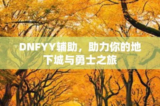 助力你的地下城与勇士之旅图片