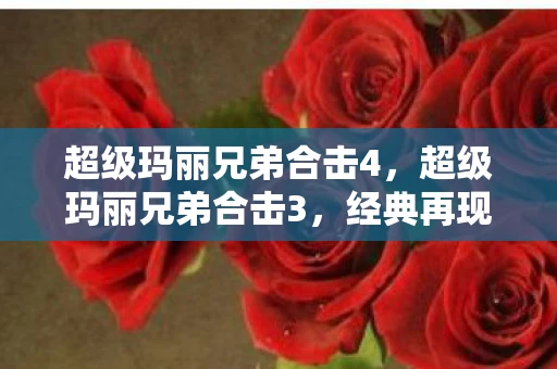 超级玛丽兄弟合击4,超级玛丽兄弟合击3,经典再现,冒险重温 超级玛丽兄弟合击4,超级玛丽兄弟合击3,经典再现,冒险重温